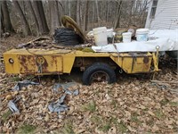UTILITY TRAILER WITH CONTENTS