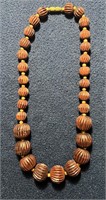 Majesty - seed pods necklace