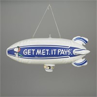 Peanuts MetLife Blow-up Toy Blimp