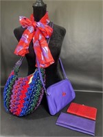 Sharif Bag, Purple Wallet & Purse, Red Wallet