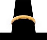 14K Yellow Gold Band Ring