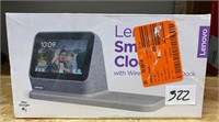Lenovo Smart Clock w/ Wireless Charging Dock