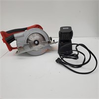 18 v Cordless circular saw with battery pack
