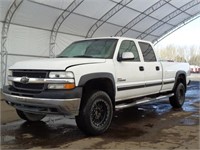 2002 Chevrolet Silverado 2500 HD LT 4X4 Crew Cab P