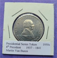 Presidential Series Token Martin Van Buren