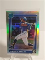 2021 Donruss Optic Rated Rookie Silver Edward Oliv