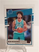 2020-21 Donruss Rated Rookie Nick Richard RC