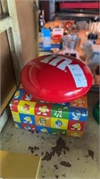 Red M&M Tin Candy