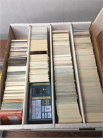 Large box of misc. MLB, NBA & NFL cards