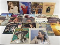 (20) VTG Country Record Albums: Dolly, Kenny