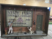 37x24x6 Inch 1999 State Farm Diorama