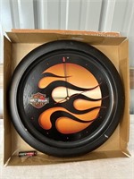 Harley Davidson Wall Clock with Sounds