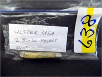 ULSTER USA 2 BLADE POCKET KNIFE