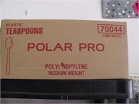 New Polar Plastic Spoons 1000PK