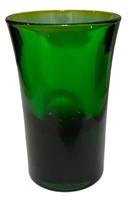 Heavy Bottomed Green Shot Glass