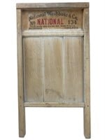 Antique National WashBoard Co. No.134