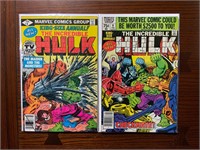 Marvel Comics 2 piece Incredible Hulk Annual 8 & 9