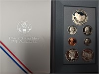 1991 Mt Rushmore Prestige Coin Set