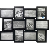 C8579  Mainstays 12-Opening Black Picture Frame, 4