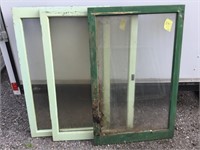 Old Windows - Lot of 5 - SEE DESC