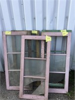 Old Windows - Lot of 5 - SEE DESC