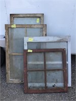 Old Windows - Lot of 4