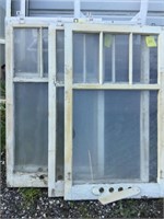 Old Windows - Lot of 4 - SEE DESC