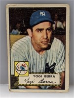 1952 Topps #191 Yogi Berra HOF Yankees High Book