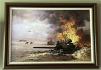J.W. Ehol Painting of Tank