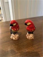 Vintage Parrots S&P Shakers