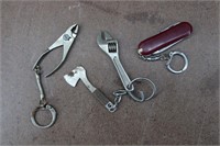 Vintage Mini Tools Key Chains