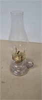 Small Kerosene Lamp. 11.5" High.