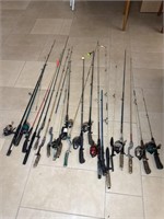 Fishing Rod/Reel Clean Up Lot