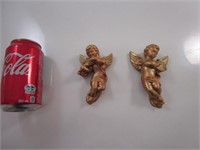 2 anges décoratifs