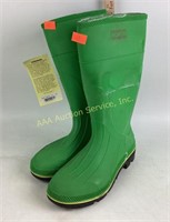 North Hazmat Knee Boot Green Color, Chemical