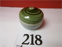 AGATE WARE BOWL W/ LID
