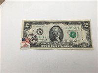United States Two Dollars Federal Reserve Note