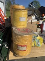 POLY TWISTED ROPE 600FT / 1/2IN SPOOL