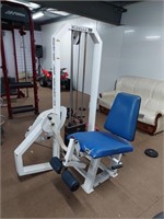 Workout Workshop Seated Leg Extension Machine