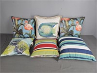 6x The Bid Decorative Indoor/outdoor Pillows