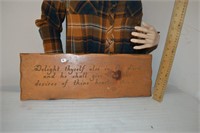 Psalm 37:4 Wooden Sign