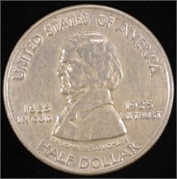 1925 VANCOUVER COMMEM HALF DOLLAR AU/BU