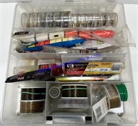 Box Of Different Fishing Utensils