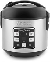 Aroma Stainless Digital Multicooker  4 Cup