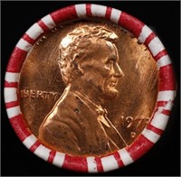 CRAZY Penny Wheel Buy THIS 1973-d solid Red BU Lin