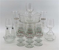 Selection of Clear Glass & Crystal