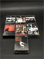 Lot of VTG U2 Cassettes - BOY, WAR, The Joshua