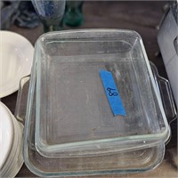 Pyrex Cookware 9x9 and 8x11.5