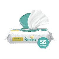 Pampers Baby Wipes Sensitive Perfume Free 1X Pop-T