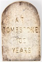 Coin Tombstone Shaped 1 Troy Ounce Silver